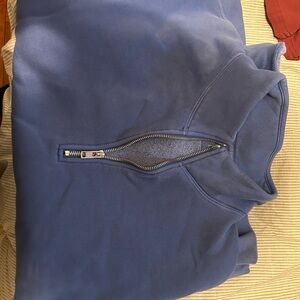 Abercrombie & Fitch Gray Fleece-Lined Jacket